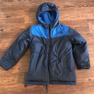 Boys reversible North Face